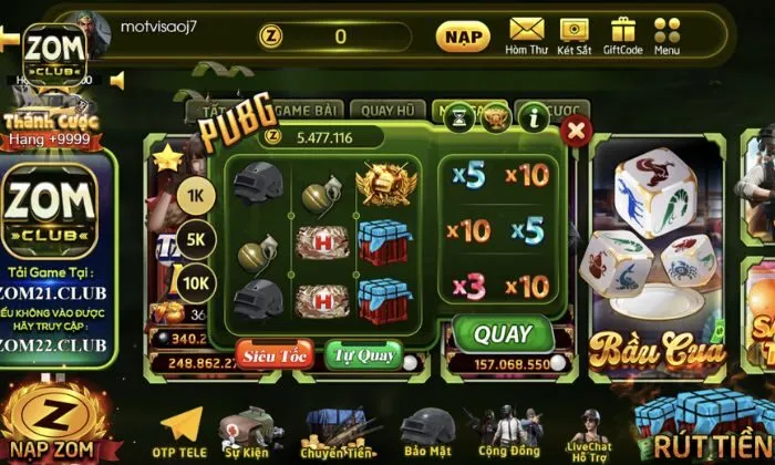 Một số các ưu điểm khi trải nghiệm mini game PUBG tại nhà cái